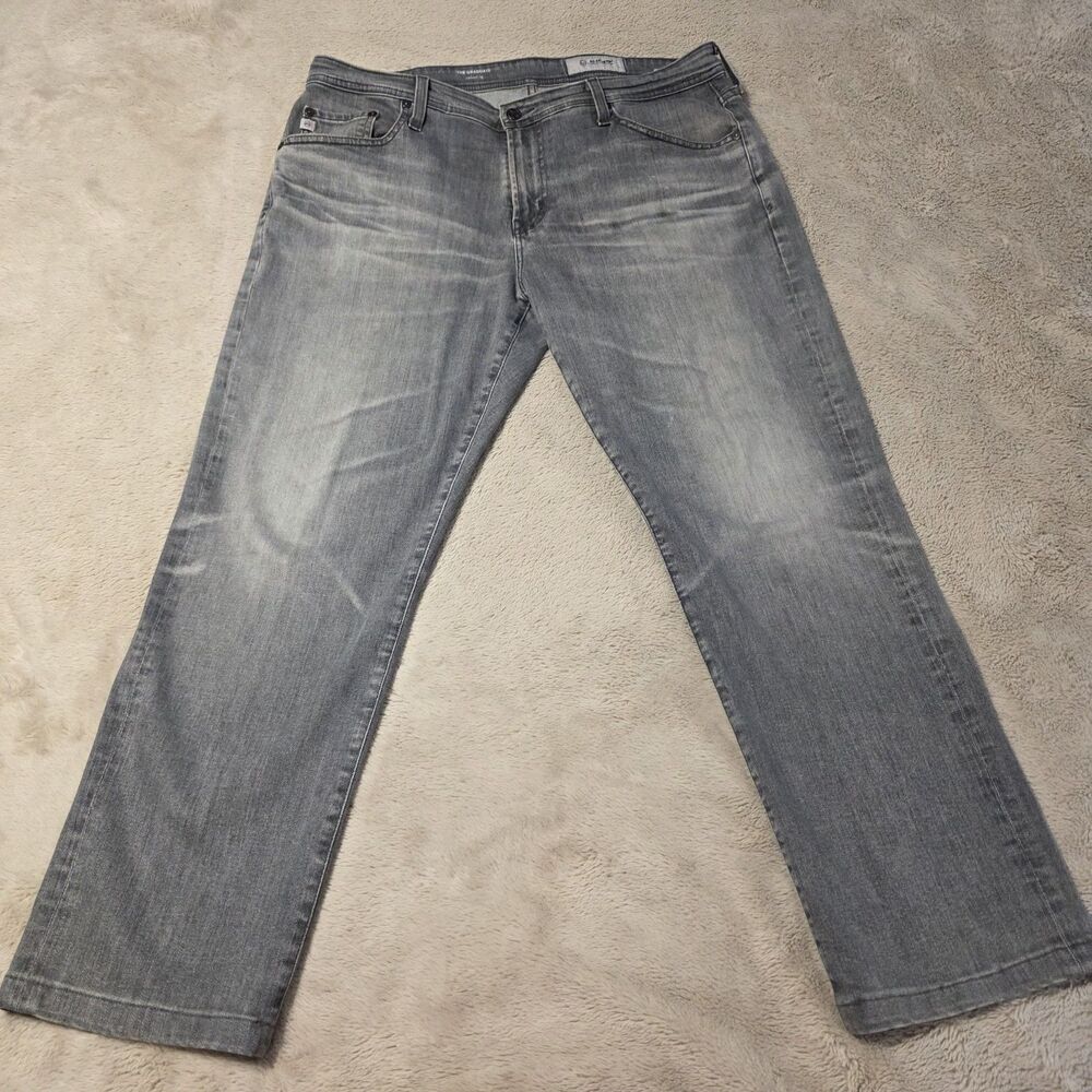 AG Adriano Goldschmied The Graduate Blue Jeans Tailored Leg Mens 36R